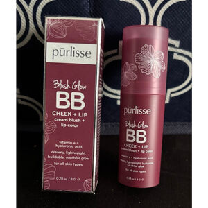 Purlisse Blush Glow BB Cheek + Lip Color, Berry